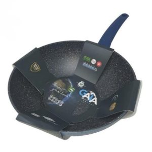 WOK 1manico 30cm GAIA INDUCTION DELUXE