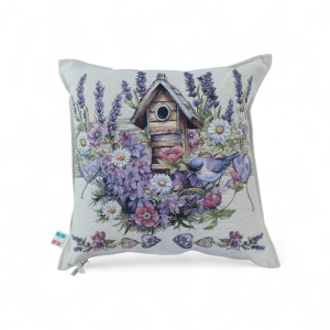 Cuscino LILLAC in Gobelin 40x40cm con imbottitura