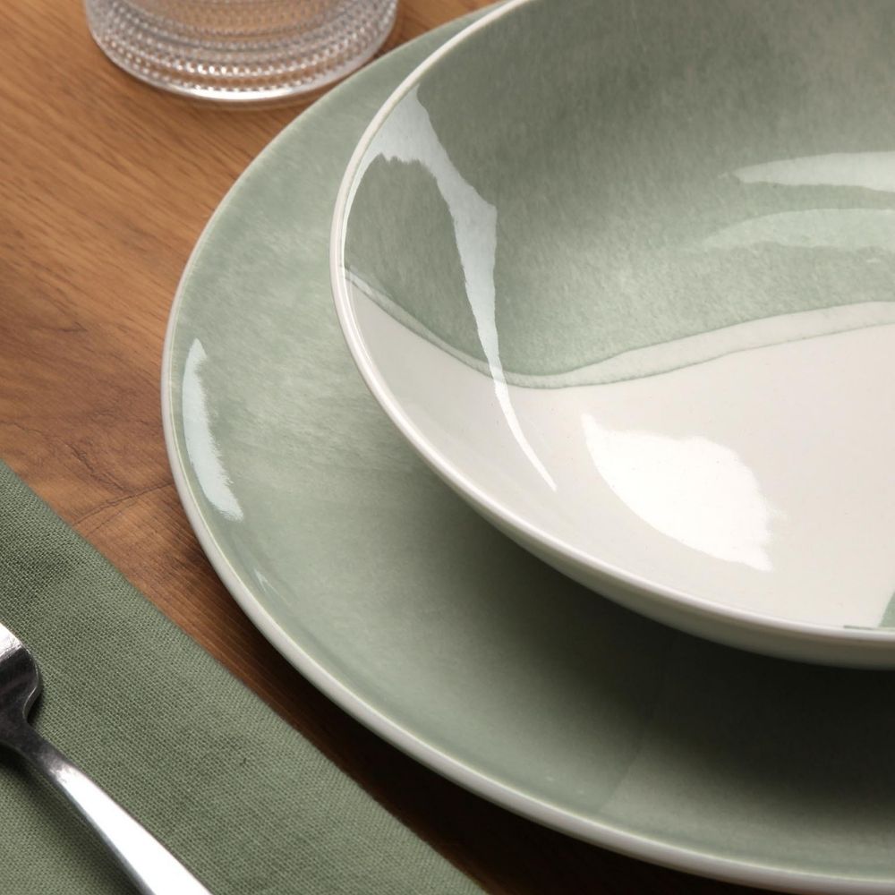 SERVIZIO PIATTI 18pz PICNIC VERDE - immagine 3